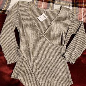Grey Charlotte Russe Shirt